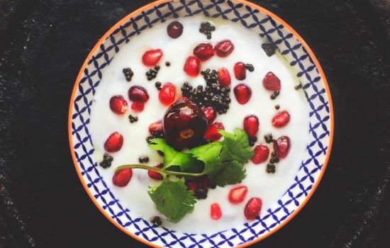 Pomegranate Raita